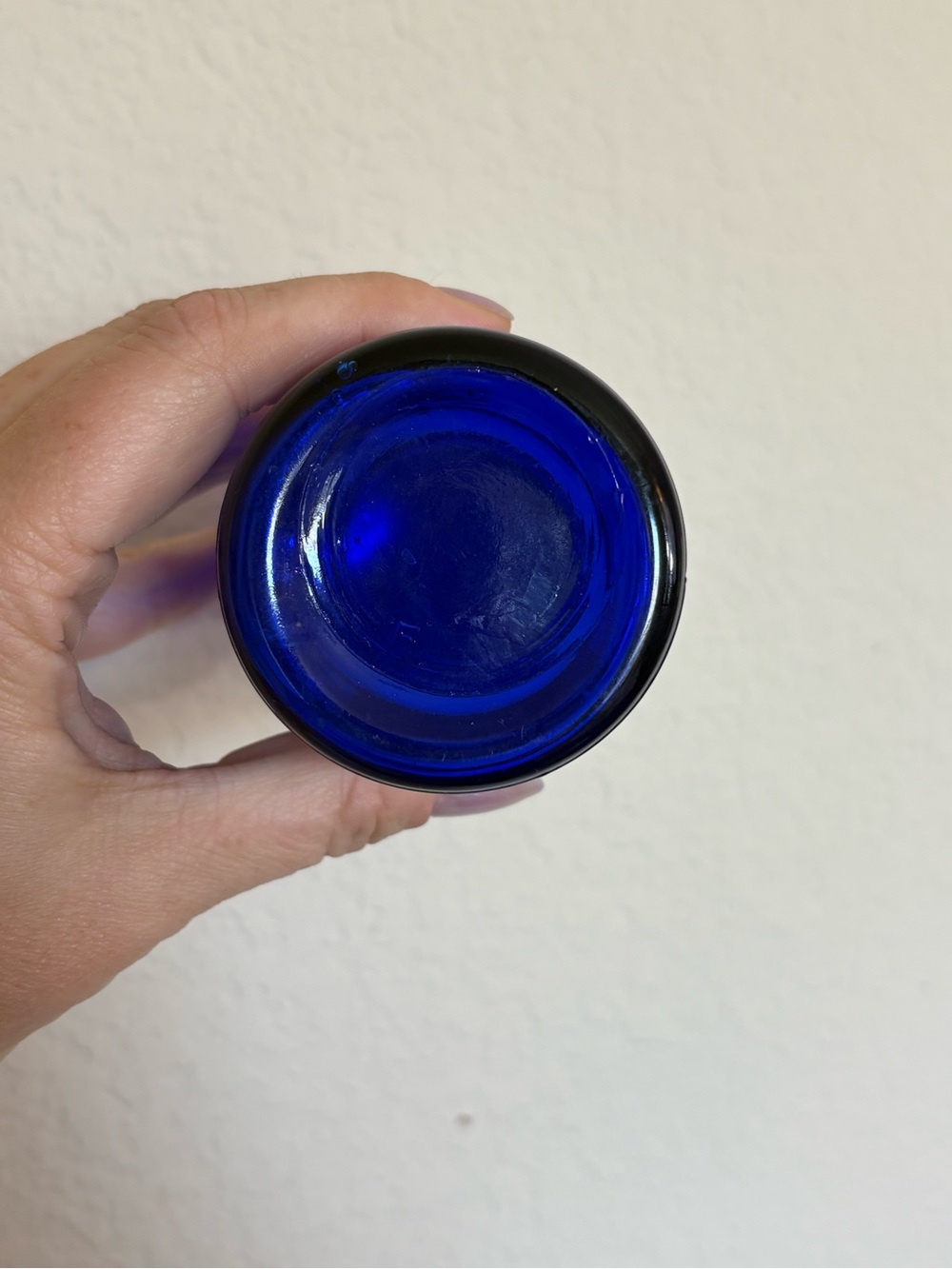 Compound Syrup of White Pine - Cobalt Blue Bottle - Picture 5 of 6
